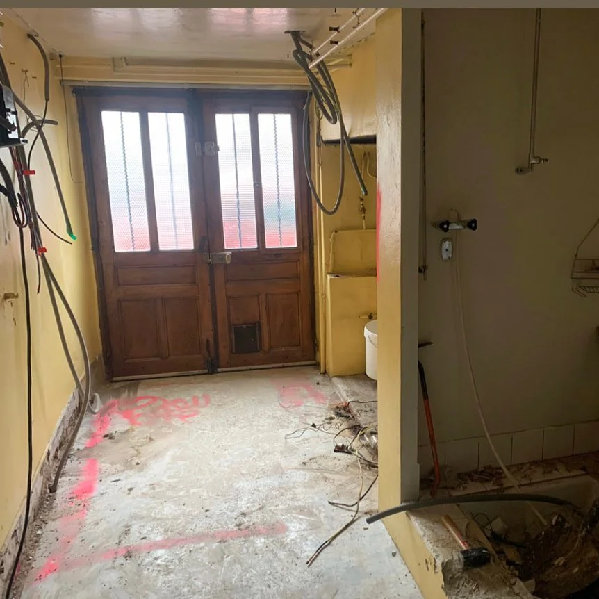 Rénovation d'une salle de bain à Remiremont avant